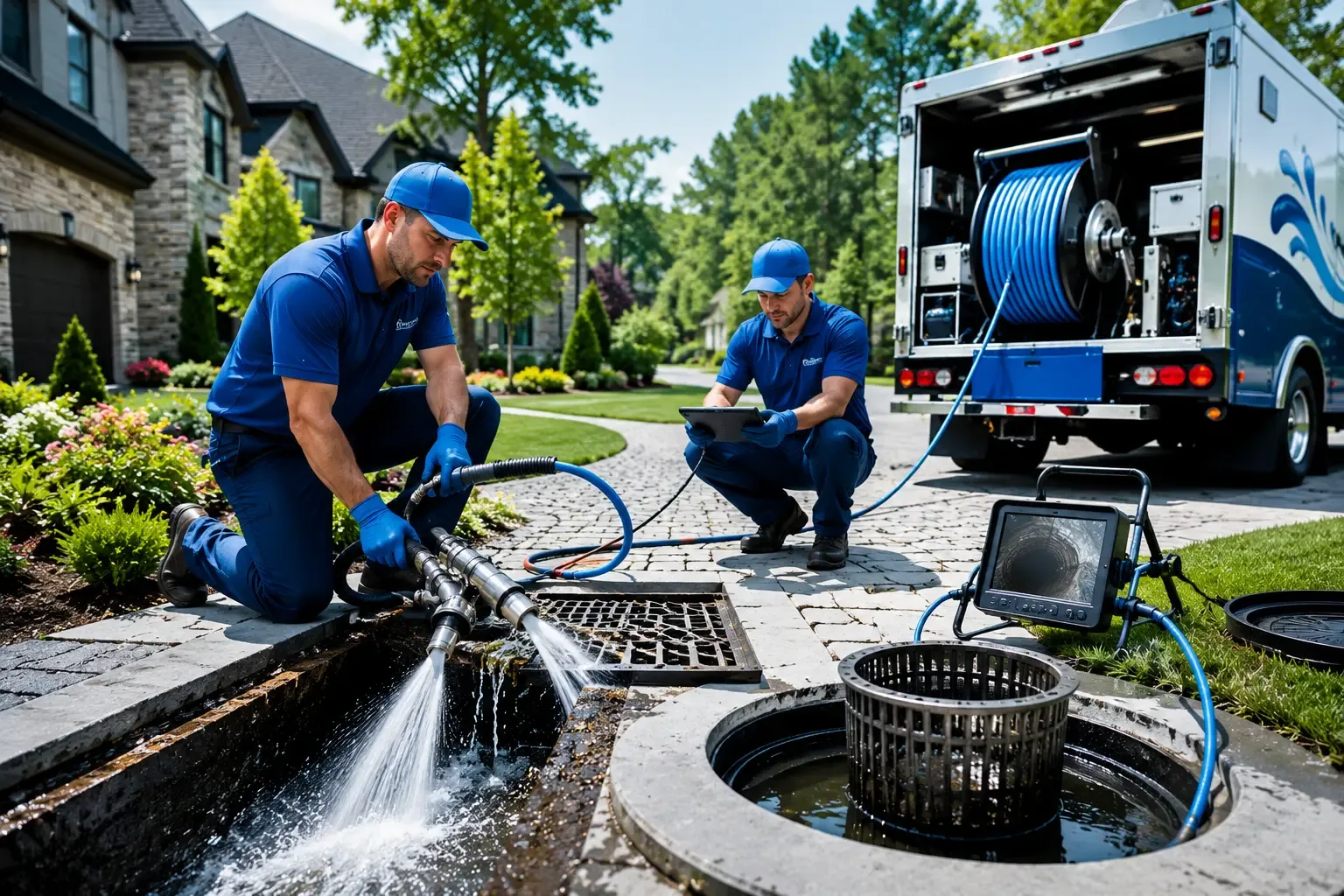 Local outdoor drain cleaning professionals in River, KY